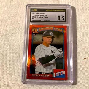 2021 Topps archives rookie card bazooka  , shining stars, RC Andrew Vaughn 91-BZ